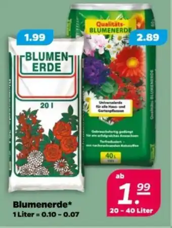 NETTO Blumenerde 20-40 Liter Angebot