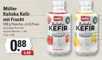 Meyer's Frischemarkt Müller Kalinka Kefir mit Frucht 500 g Angebot