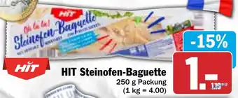 Hit HIT Steinofen-Baguette 250 g Packung Angebot