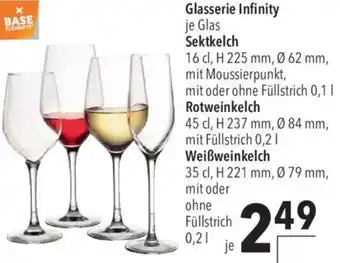 CITTI Markt BASE ELEMENTS Glasserie Infinity Angebot
