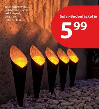 NKD Solar-Bodenfackel Angebot