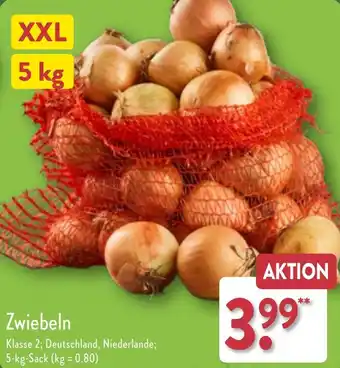 Aldi Nord Zwiebeln 5 kg Sack Angebot