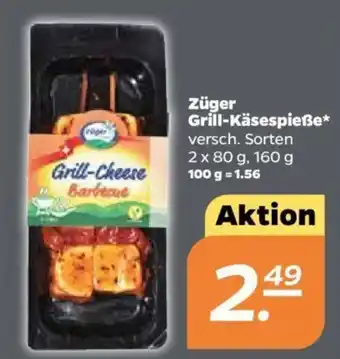 NETTO Züger Grill Käsespieße 160g Angebot