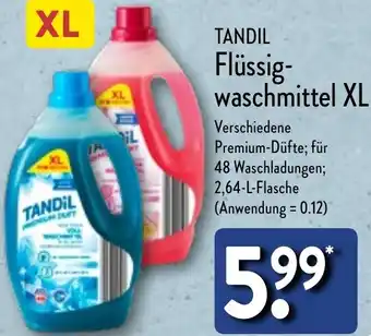 Aldi Nord TANDIL Flüssigwaschmittel XL Angebot