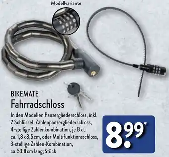 Aldi Nord BIKEMATE Fahrradschloss Angebot