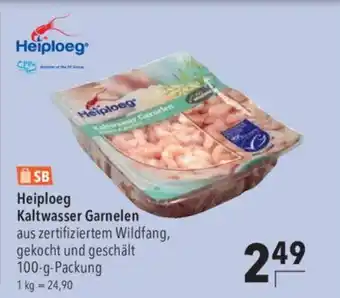 CITTI Markt Heiploeg Kaltwasser Garnelen aus zertifiziertem Wildfang, gekocht und geschält 100-g-Packung Angebot