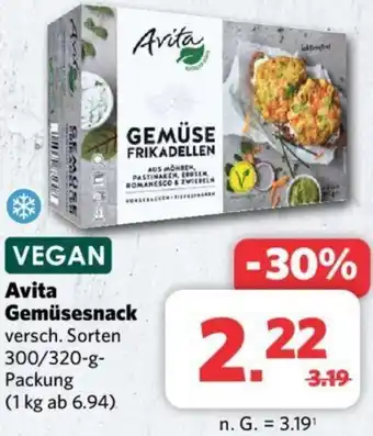 Combi Avita Gemüsesnack 300/320 g Packung Angebot