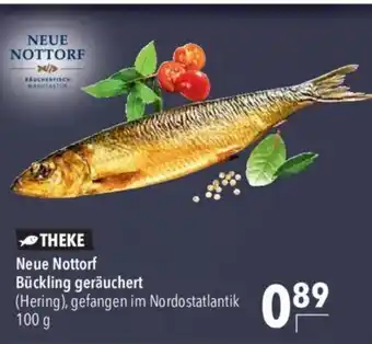 CITTI Markt Neue Nottorf Bückling geräuchert (Hering), gefangen im Nordostatlantik 100 g Angebot