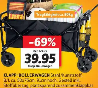 SCONTO Klapp-Bollerwagen Angebot