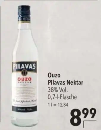 CITTI Markt Ouzo Pilavas Nektar 38% Vol. 0,7-1-Flasche Angebot