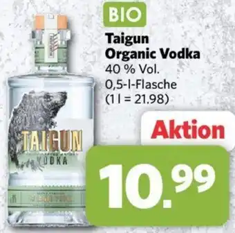 Combi Taigun Organic Vodka 0,5 L Flasche Angebot