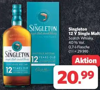 Combi Singleton 12 Y Single Malt Scotch Whisky 0,7 L Flasche Angebot