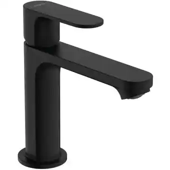 ManoMano Rebris s - Waschtischarmatur mit Ablauf, CoolStart, EcoSmart, schwarz matt 72527670 - Hansgrohe Angebot