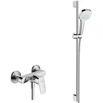 ManoMano Croma Select e 110 Vario / Unica'Croma Brauseset 0,90m + Einhebel-Brausebatterie, Chrom (71600000-CromaSelectE) - Hansgrohe Angebot