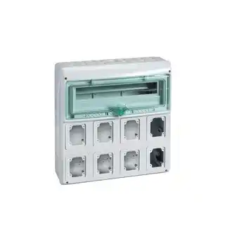 ManoMano Schneider Electric - Wasserdichte Verteilerbox 18 Module + 8 Öffnungen 90x100 Angebot