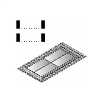 ManoMano Befestigungssatz Dachintegration für 12 Flachkollektoren senkrecht 2-reihige Montage Biberschwanz und Schiefer 20-65° - Z0131 Angebot