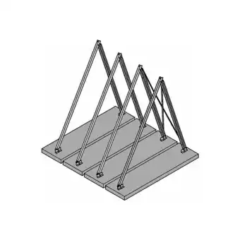 ManoMano Viessmann Befestigungssatz für 6 Flachkollektoren senkrecht 30° - Z013128 Angebot