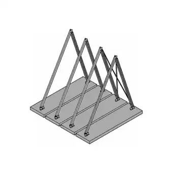 ManoMano Befestigungssatz für 2 Flachkollektoren waagerecht 50 bis 80° - Z005460 - Viessmann Angebot