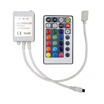 ManoMano V-tac - 3in1+RGB led Strip Controller mit Fernbedienung 28 Infrarot-Tasten Angebot