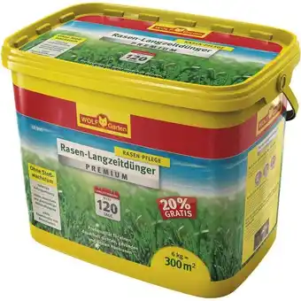 ManoMano Rasen-Lanzeitdünger 6kg le 300 Premium Angebot