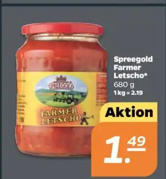 NETTO Spreegold Farmer Letscho 680g Angebot