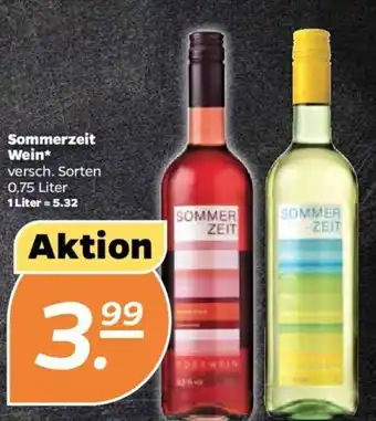 NETTO Sommerzeit Wein 0,75L Angebot