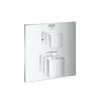 ManoMano Grohtherm Cube Thermostat-Wannenbatterie für Rapido SmartBox, mit integrierter 2-Wege-Umstellung, 2 Verbraucher, Farbe: Chrom Angebot