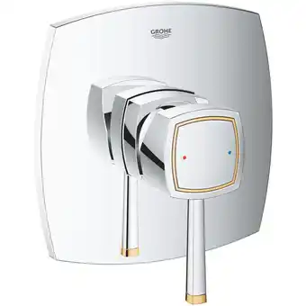 ManoMano Grandera Einhand-Brausebatterie, 1 Verbraucher, Farbe: Chrom / Gold - 24067IG0 - Grohe Angebot