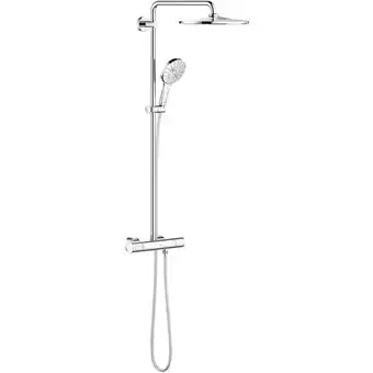 ManoMano Rainshower SmartActive 310 Duschsystem mit Thermostatbatterie, Wandmontage EcoJoy, Farbe: Chrom - 26648000 - Grohe Angebot