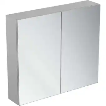 ManoMano Mirror&Light - Spiegelschrank 800x700 mm, Aluminium T3591AL - Ideal Standard Angebot