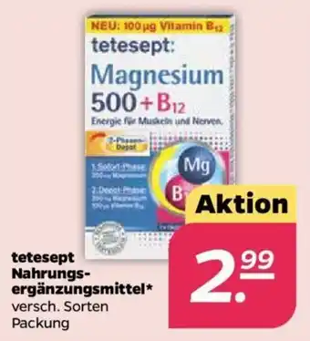 NETTO Tetesept Nahrungs ergänzungsmittel Angebot