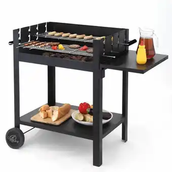 ManoMano Tepro Holzkohlengrill Chill & Grill Kohlegrill Grillwagen Lambada mit Rollen Angebot