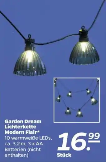 NETTO Garden Dream Lichterkette Modern Flair Angebot