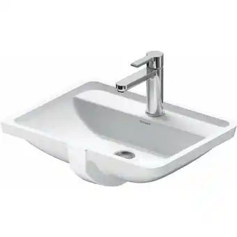 ManoMano Einbauwaschtisch Starck 3 49cm, 1 Hahnloch, Farbe: Weiß mit Wondergliss - 03024900001 - Duravit Angebot