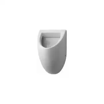 ManoMano Urinal Fizz, Zulauf von hinten absaugend, ohne Deckel, weiss, Farbe: Weiß mit Wondergliss - 08233600001 - Duravit Angebot