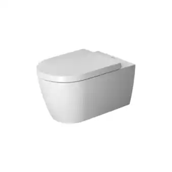 ManoMano Duravit - me by Starck Wand-WC, Tiefspüler, Durafix inklusive, 4,5 l, 370 x 570 mm, Farbe: Innenfarbe Weiß, Außenfarbe Weiß S Angebot