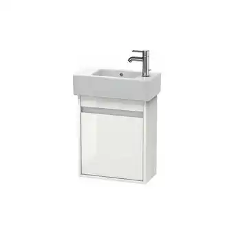 ManoMano Duravit - Ketho Waschtischunterschrank wandhängend 6629, 1 Holztür, Anschlag rechts, 450mm, für Vero, Farbe (Front/Korpus): W Angebot