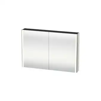 ManoMano XSquare Spiegelschrank mit led- Beleuchtung 120,0x15,6 cm, Farbe (Front/Korpus): Leinen - XS711407575 - Duravit Angebot