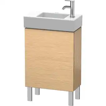 ManoMano Duravit L-Cube Waschtischunterbau stehend 48,0 x 24,0 cm, 1 Tür, 1 Glasfachboden, für Vero Air 072450 LC6751L, Farbe: Eiche g Angebot