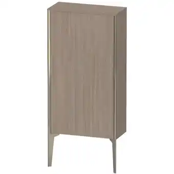 ManoMano XViu XV1306 Halbhochschrank stehend, 500x240 mm, Höhe 890 mm, 1 Tür Anschlag links, Farbe (Front/Korpus): champagner matt/pin Angebot