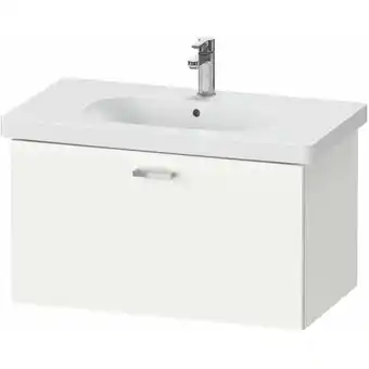 ManoMano XBase Waschtischunterbau wandhängend B:80 cm mit 1 Auszug, XB60710, Farbe: Weiß Matt Dekor - XB607101818 - Duravit Angebot