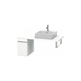 ManoMano Duravit DuraStyle Unterschrank für Konsole, 1 Auszug, 300mm, Farbe (Front/Korpus): Weiß Matt / Basalt Matt - DS533001843 Angebot