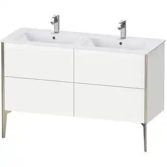 ManoMano XViu 4485 Waschtischunterbau stehend, 4 Auszüge, für Doppelwaschtisch me by Starck 233613, 1280x480 mm, Farbe (Front/Korpus): Angebot