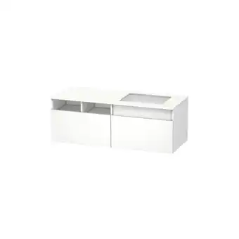 ManoMano Duravit - DuraStyle Waschtischunterschrank wandhängend 6885, 2 Auszüge, Becken rechts, für Einbauwaschtisch von unten, 1400mm Angebot