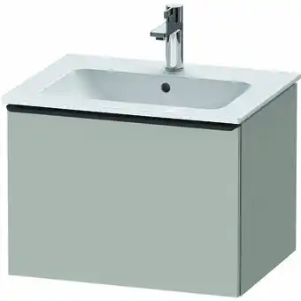 ManoMano D-Neo, Waschtischunterbau wandhängend, Breite 610 x Tiefe 462mm, 1x Auszug, mit Griff, DE42610, Farbe: Beton Grau - DE4261007 Angebot