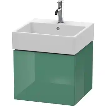 ManoMano L-Cube Waschtischunterbau wandhängend,1 Auszug, 48,4 x 45,9 cm, für Vero Air 235050, Farbe: Jade Hochglanz Lack - LC617400303 Angebot