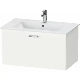 ManoMano XBase Waschtischunterbau wandhängend B:80 cm mit 1 Auszug, XB60310, Farbe: Weiß Matt Dekor - XB603101818 - Duravit Angebot