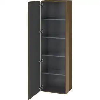 ManoMano Duravit L-Cube Hochschrank, Breite 500mm, Tiefe 363mm, 1 Tür, Anschlag links, Farbe: Olive Braun Hochglanz Lack - LC1181L6161 Angebot