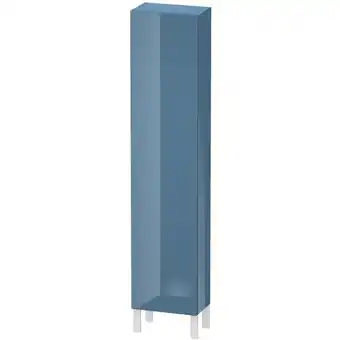 ManoMano Duravit L-Cube Hochschrank, Breite 400mm, Tiefe 243mm 1 Tür, Anschlag rechts, Farbe: Stone Blue Hochglanz Lack - LC1170R4747 Angebot