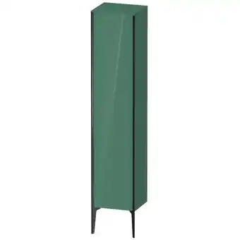 ManoMano XViu XV1335 Hochschrank stehend, 400x360 mm, Höhe 1770 mm, 1 Tür Anschlag links, Farbe (Front/Korpus): schwarz matt/jade hoch Angebot